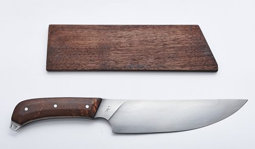 handgemachtes Küchenmesser mit Holzgriff